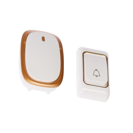 Luazon LZDV-33 call, wireless, 3XAA (not included), LR23A, white and golden