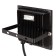 PROFTER LUTOD series Profi, 230V, 50W, 6500K, 5000LM, IP65, Chern, Warranty 5 years 53408 6