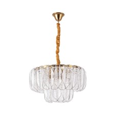 Suspended chandelier Arte Lamp Evelyn A4073LM-7PB, E14, 7x40 W, 50x50x30 cm, copper