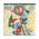 New Year's napkins Paper Fresco "Snowmen-Chassis", 2 layers, 33*33 cm, 20 sheets
