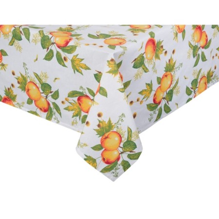 Shople Blossom tablecloth, size 150x220 cm apples, yellow-1