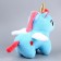 Children's nightlight with a soft toy "Unicorn", mix
