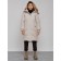 Coat insulated winter female, size 44, beige color