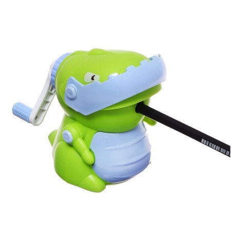 Mechanical sharpener with container "Dragon" Green-6