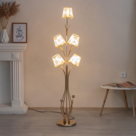 Taleshire "Bouquet" 5he27 40W white 33x33x155 cm-11