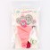 Latex ball 12 “Happy birthday. Flower composition”, set of 5 pcs.