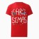 New Year's T -shirt, red color, size 52