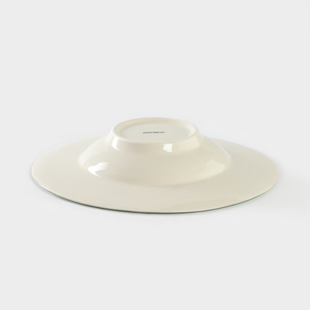Ceramic plate for pasta "Foam", D = 29 cm-2
