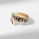 The ring with the inscription "Happiness is", the color is gold, dimensionless