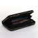 Women's wallet with lightning, black color