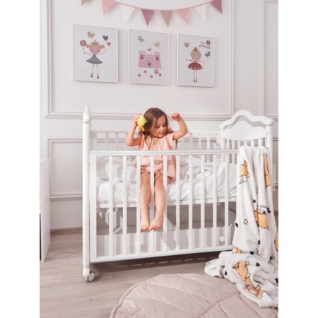 Soft Kids blanket, size 110x140 cm, white-5