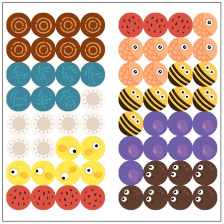 Tales with circles. Kolobok New-3