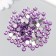 Decor for creativity Plastic "Rhinths. Lilac" set 300 pcs d = 0.8 cm