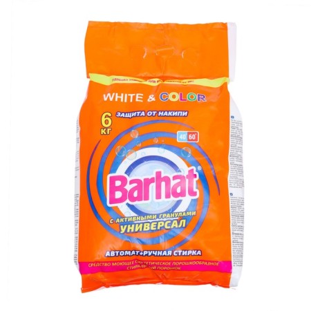 Barhat washing powder, universal, 6 kg