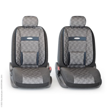 Autoshels Universal Comfort COM-1105 "Diamond" Black, 11 items-1