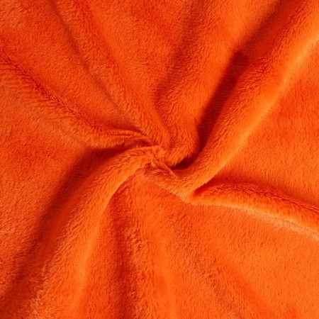 Locum for needlework, 50 × 50 cm, fur, orange color-1