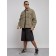 Jeaning jacket men's, size 52, khaki color