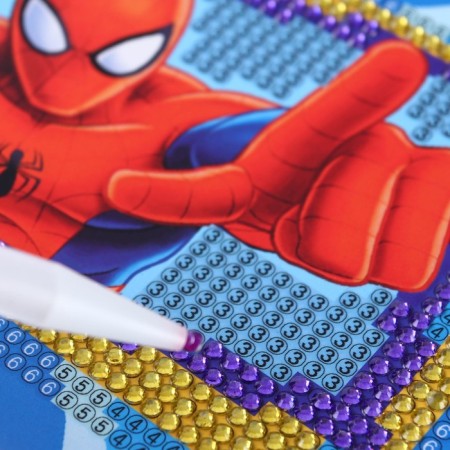 Diamond mosaic, 16x10.5 cm, Spider-Man-3