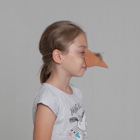 Nose "Baba Yaga with a furry wart"