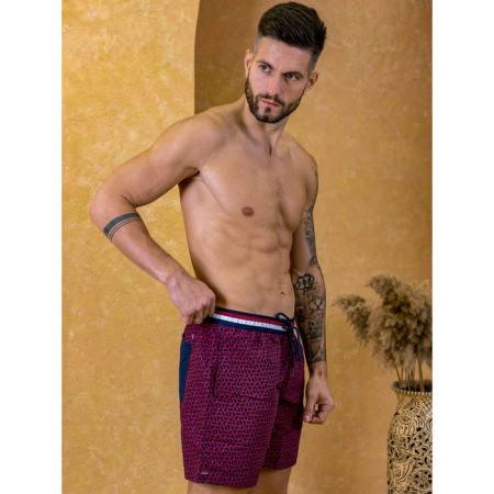 Male ISee shorts, size 50, burgundy color-4
