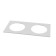 Decorative frame Maytoni Kappell DLA040-03W, 200x100x3 mm, white