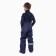 Baby trousers insulated, dark blue color, height 110 cm