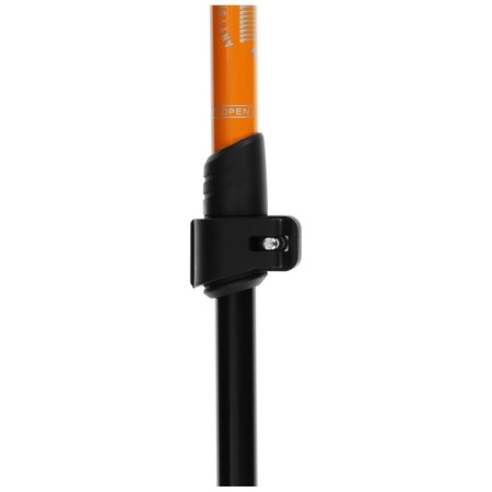 Scandinavian walking stick, telescopic, 3 sections, up to 135 cm, 1 pc., Orange color-8