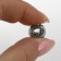 Cleep lock, d = 4 mm, plastic, silver color, price per 1 piece