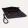 Women's wallet on magnets, black color