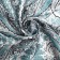 Textile scarf, turquoise color, size 58x58