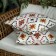 Decorative pillowcase "Celta", size 45x45 cm, red color