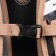 Frame backpack 35 x 26 x 14 cm, Across HK22, filling: bag, pencil case, blue HK22-4