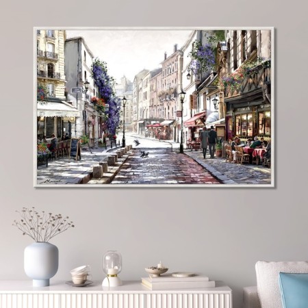 Reproduction of the picture "In bright sunlight", 60x90 cm, frame 20-001d-3