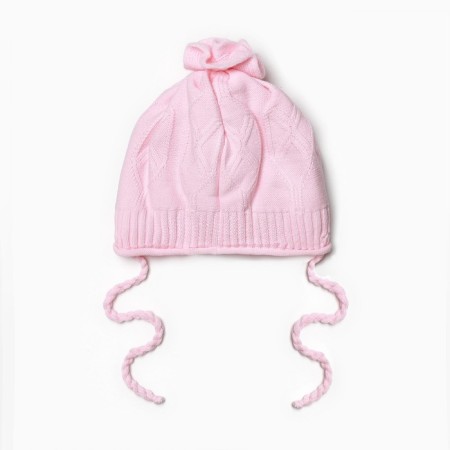 Children's hat, pink color, size 42-44-2