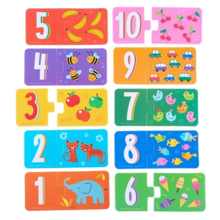 Soft puzzle for kids “Pick up a pair”, 10 puzzles, crumb me-6