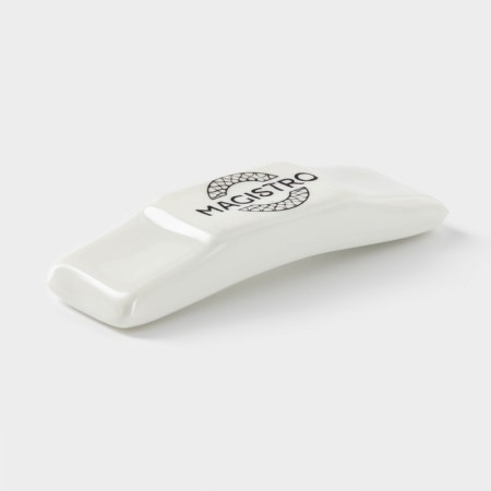 Porcelain stand for Magistro sticks "Blanche", 6 × 2 × 1.6 cm, white color-2