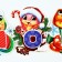 Girland on the eyelets "Happy New Year!", Snakes, DL. 150 cm