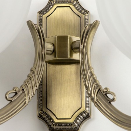 Sconces Citilux "Seville" CL414323, 39x16.5 cm, 2x75W, E27, brown color-10