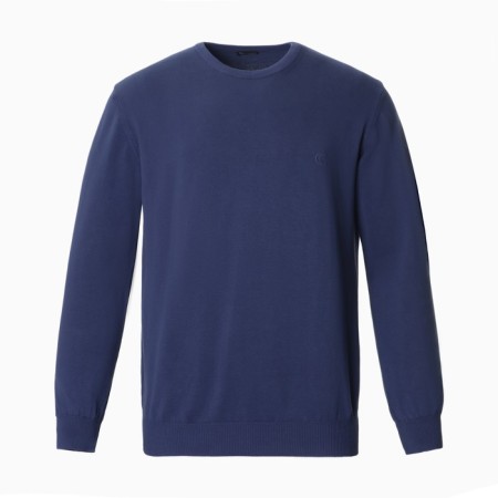 Male jumper, dark blue color, size 54 (3xl)-1