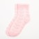Socks for girls Tainted KAFTAN "Hearts", size 16-18 cm, pink color