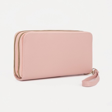 Women's wallet on lightning, pink color-1