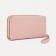 Women's wallet on lightning, pink color