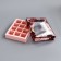Folding box for 12 sweets "Present", 19 x 15 x 3.6 cm. Confectionery packaging