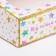 Folding box with a window for a marshmallow "Bright Star", 25 x 15 x 7 cm