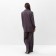 Women's set (shirt, trousers, top) KAFTAN "BASE" size 42, graphite