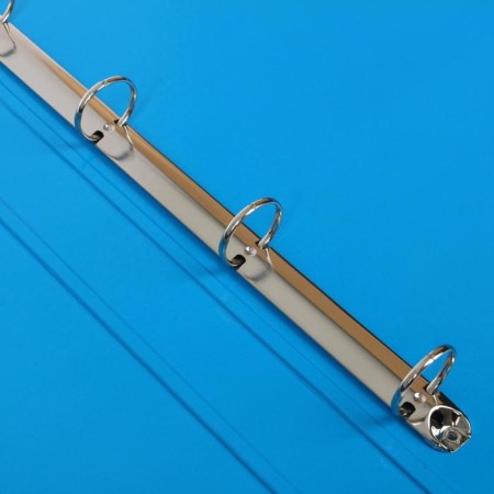Folder on 4 rings A4, Erichkrause Accent, 35 mm, 1750 μm, black/blue-1