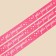 A satin ribbon, gift packaging, “Happy Birthday”, Pink, 2 cm x 22.5 m