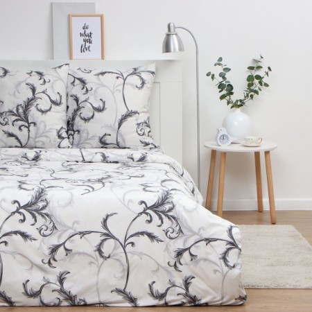 Bed linen saving and 2 joint venture "Magnolia", 175x215cm, 180x215cm, 70x70cm-2 pcs, polysatin, 80 g/m²-2