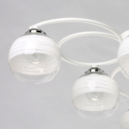 Chandelier "Grace", size 72x17x72 cm, 360W 6xe27-6