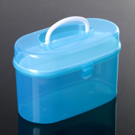 Organizer for storage with an insert, 15 × 7.5 × 10 cm, color mix-13